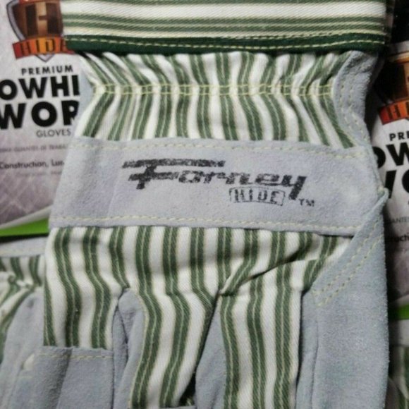 Forney Premium Cowhide Work Gloves 3 Pair Small - Picture 6 of 9